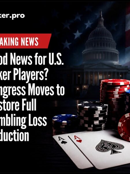 Good News for U.S. Poker Players? Congress Moves to Restore Full Gambling Loss Deduction