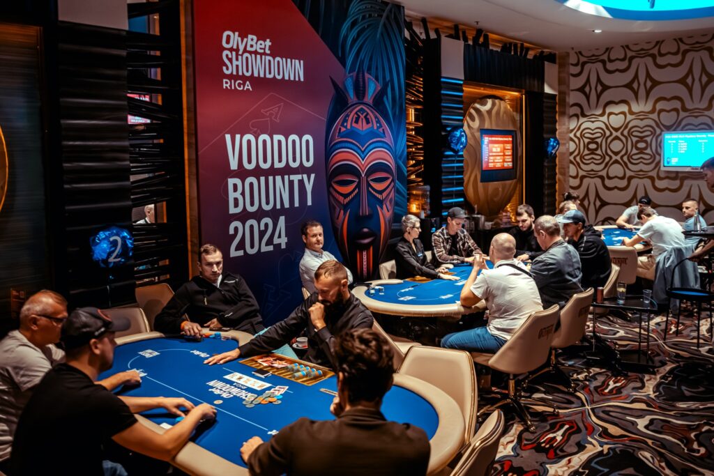Play during the 2024 OlyBet Showdown Riga Voodoo Bounty.