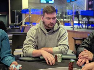 Brett Higgins, runner-up in E10 – 2025 Pure Poker Tour Series #5 – Event #10: $560 NLH