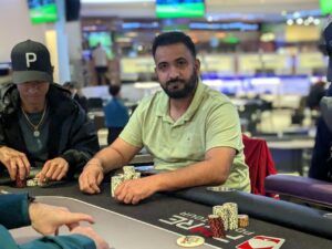 Garry Sandhu, runner-up in Event #3 – 2025 Pure Poker Tour Series #4 – Event #3: $670 NLH