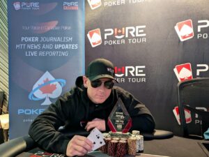 David Boyer, Winner of Event #3 – 2025 Pure Poker Tour Series #4 – Event #3: $670 NLH