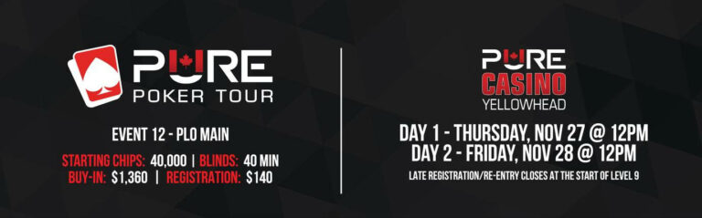 2025PPT5HdrE12 – PLO Main on Deck for Thursday — With 50k to Start!