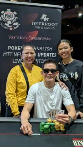2025 Summer SS E8 Winner Julius Roque with family – 2025 Summer Super Stack – Event #8: $450 NLH/PLO