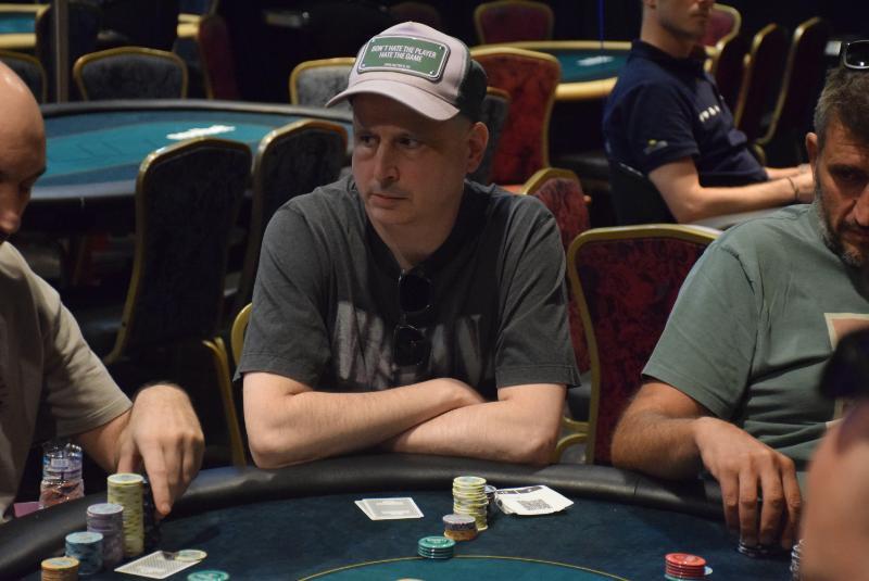 Jason Glatzer during the 2025 Greek Poker Odyssea. Photo: Pokerland