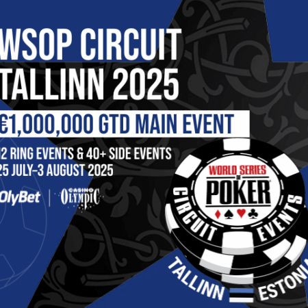 €1,000,000 Guaranteed Main Event Headlines the 2025 WSOPC Tallinn
