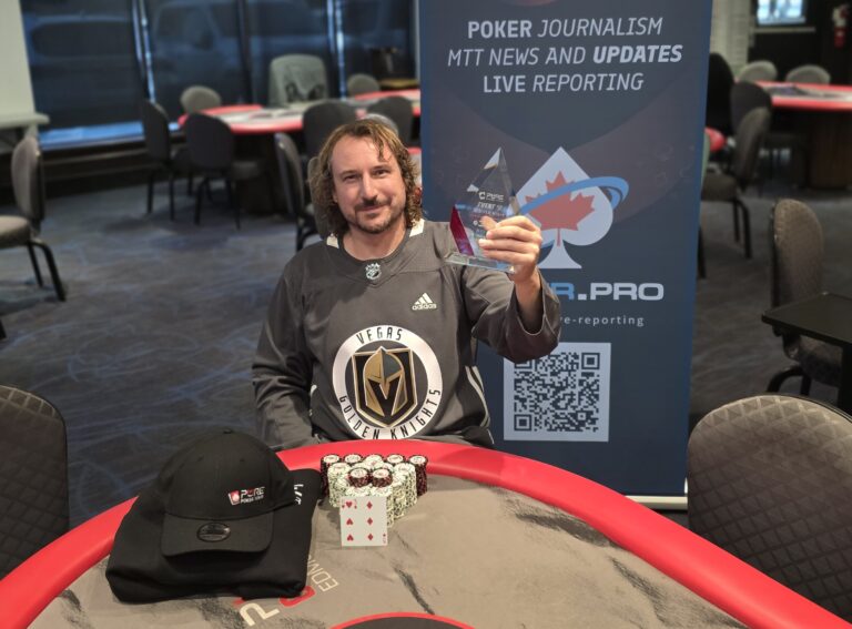 George Skrzypniak Wins Event #2: $340 PLO/NLH Mix