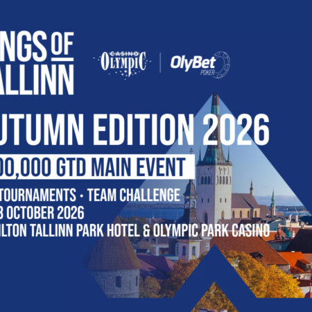 Northern Europe’s Biggest Poker Festival Returns for the Kings of Tallinn Autumn Edition 2026
