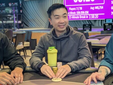 Tony Ma Out in 3rd Place for $4,559