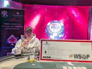 Jerry Li wins 3rd 4-card Ring in PLO Bounty – 2026 WSOPC Calgary Jan – Event #13: $400 PLO Bounty