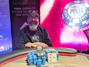 2026 WSOP-C Calgary Jan E4 Winner Benny Sarnelli