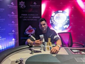 Unny Lubana. winner of PKO – 2026 WSOPC Calgary Jan – Event #9: $500 NLH Progressive K.O