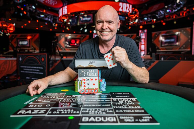 2024 WSOP: Mixed Game Legend John Hennigan Wins Seventh Bracelet