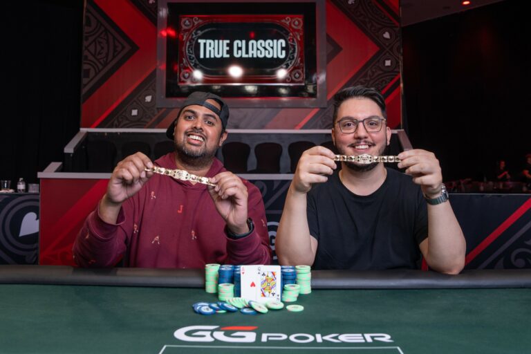 2024 WSOP: Duo James and Setna Take Down The $1,000 Tag Team No Limit Hold’em Event