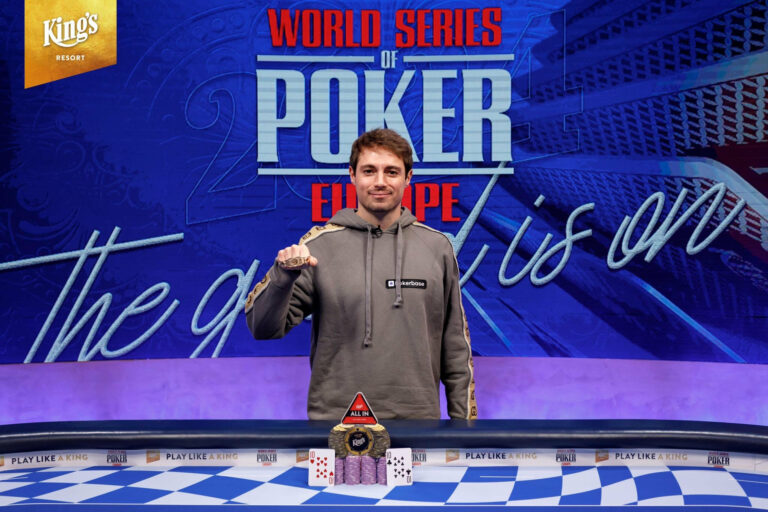 Simone Andrian Claims 2024 WSOPE Main Event Title for €1,300,000