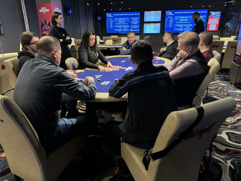 2025 OlyBet Showdown Riga Voodoo Bounty €150 NLH Final Table