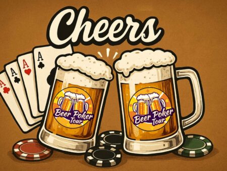 Raised Glasses For New Beer Poker Tour Champions