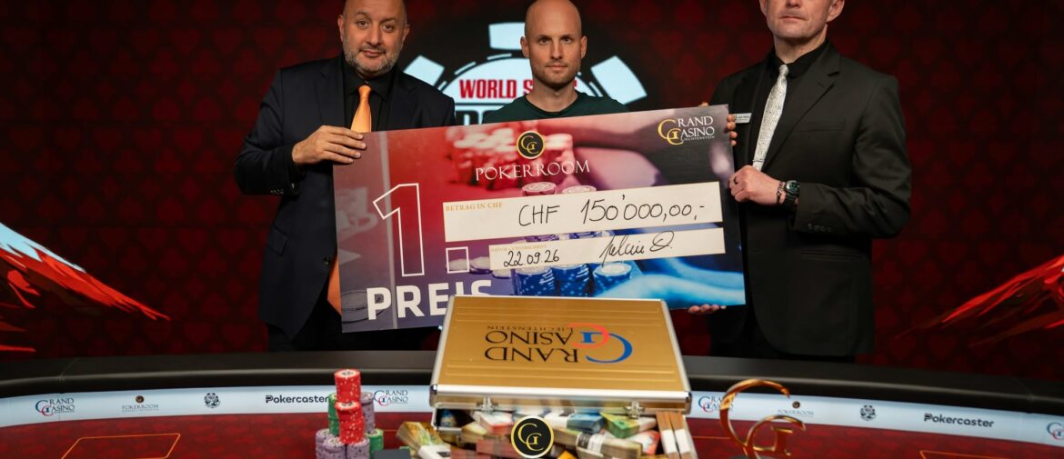 Andreas Fröhli Wins the September 2026 WSOP Circuit Liechtenstein Main Event for His Second Ring of the Year
