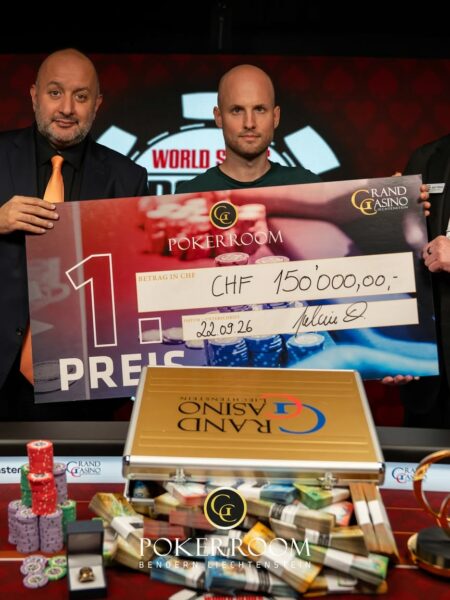 Andreas Fröhli Wins the September 2026 WSOP Circuit Liechtenstein Main Event for His Second Ring of the Year