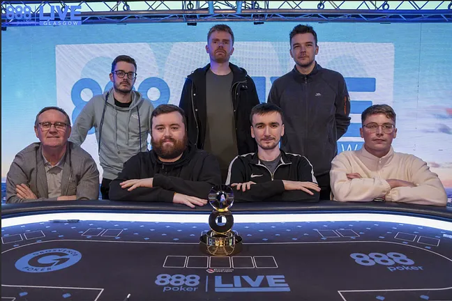 888poker Live Glasgow Final Table