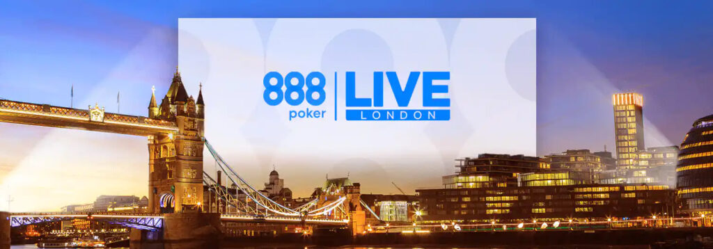 2026 888poker LIVE London Banner