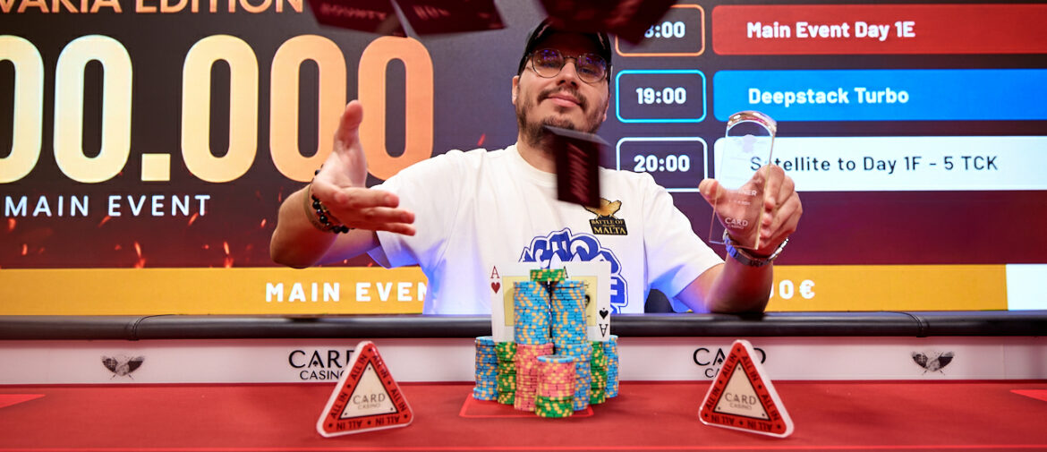 Silviu Nemes Decimates Day 2 Field to Win €220 Mystery Bounty as Rudolk Kosa Takes Main Event Chip Lead and Jonas Bachan Wins €150 Deepstack Turbo