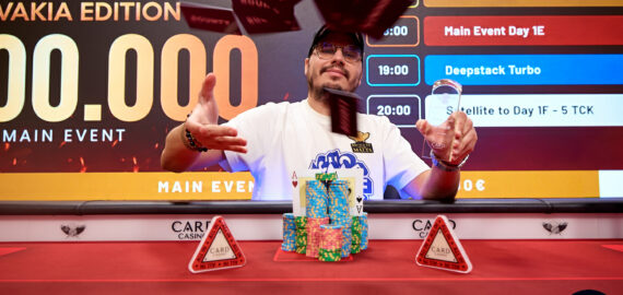 Silviu Nemes Decimates Day 2 Field to Win €220 Mystery Bounty as Rudolk Kosa Takes Main Event Chip Lead and Jonas Bachan Wins €150 Deepstack Turbo