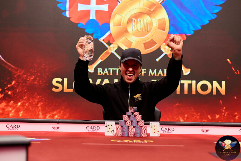 Mario Klaic Seals Maiden Live Tournament Win in Rollercoaster Battle of Malta Slovakia Edition Main Event Final Day (*€46,900 After Heads-Up Deal)