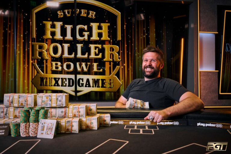 Chad Eveslage 2025 Super High Roller Bowl Mixed Games