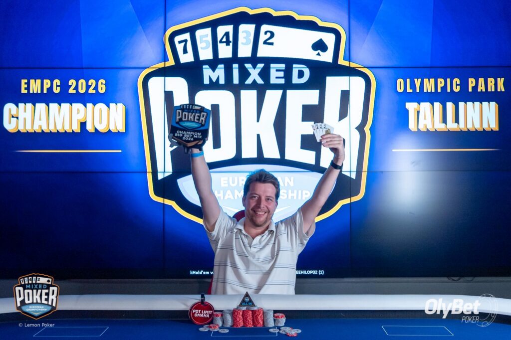 Christophe Stammet – Norway on Top in Tallinn at the 2026 European Mixed Poker Championship