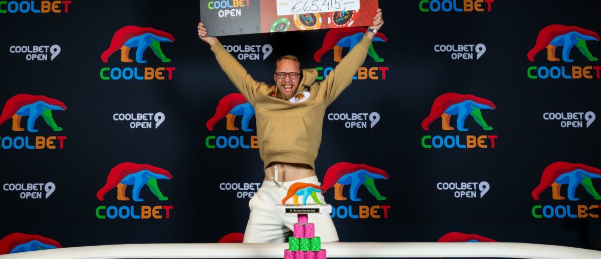 Petter Berg Wins the 2026 Coolbet Open Main Event for €65,415