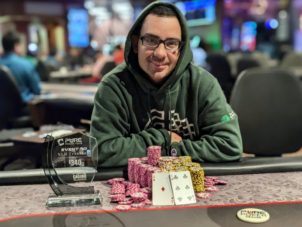 Daniel O'Leary took down the Freezeout game this week for his 3rd PPT trophy of 2024