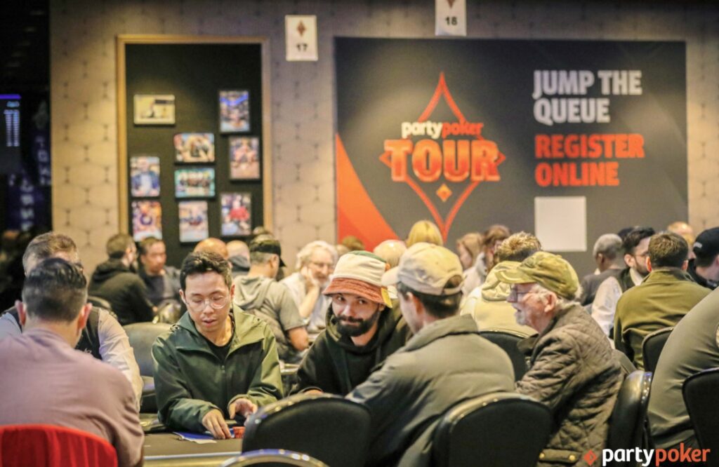 2025 PartyPoker Tour UK London Day 1