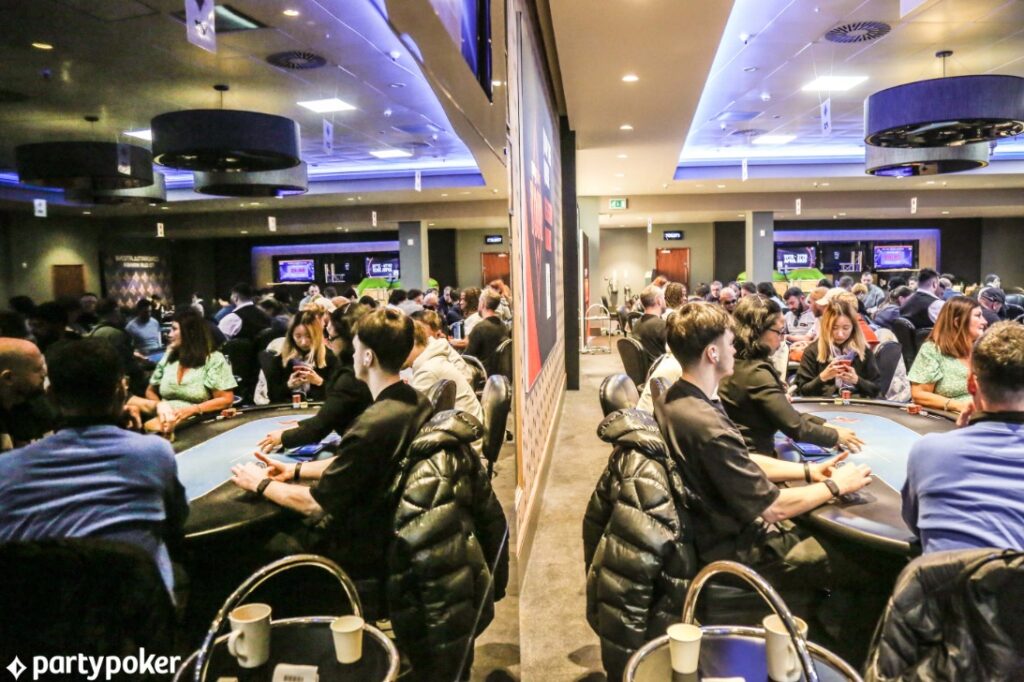 2025 PartyPoker Tour UK London Day 1