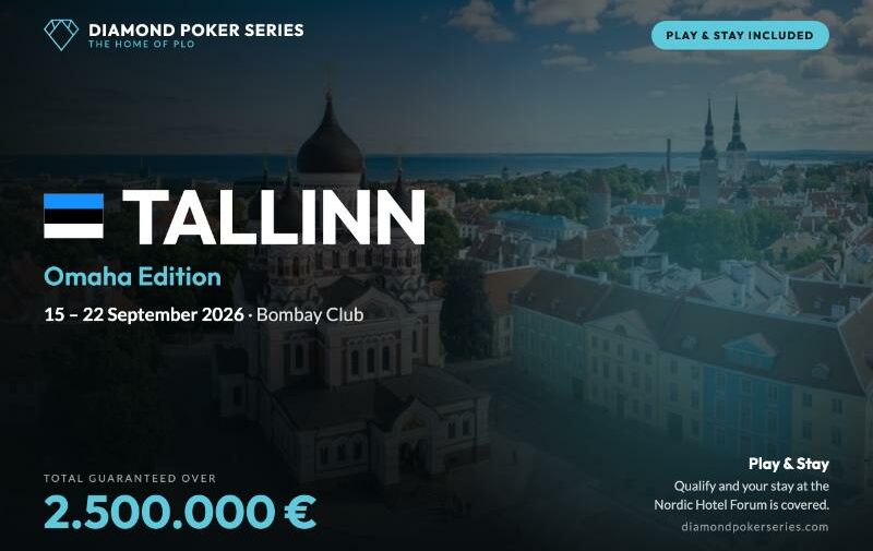 The Diamond Poker Series PLO Grand Slam Is Coming to Tallinn: What to Expect
