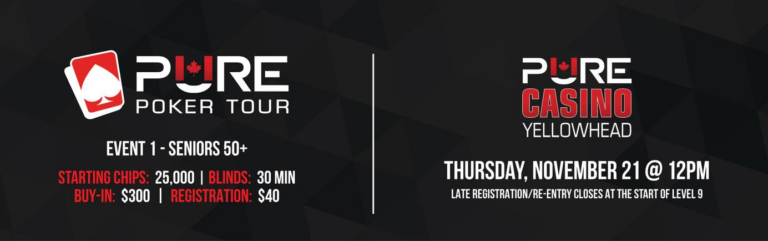 Pure Poker Tour Yellowhead Casino