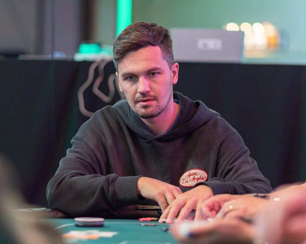 Mitchell Hynam, photo by Brian Ó hÉideáin, courtsey of Irish Poker Tour