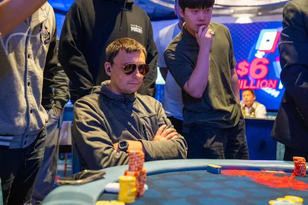 Ivanchenko getting eliminated on the bubble