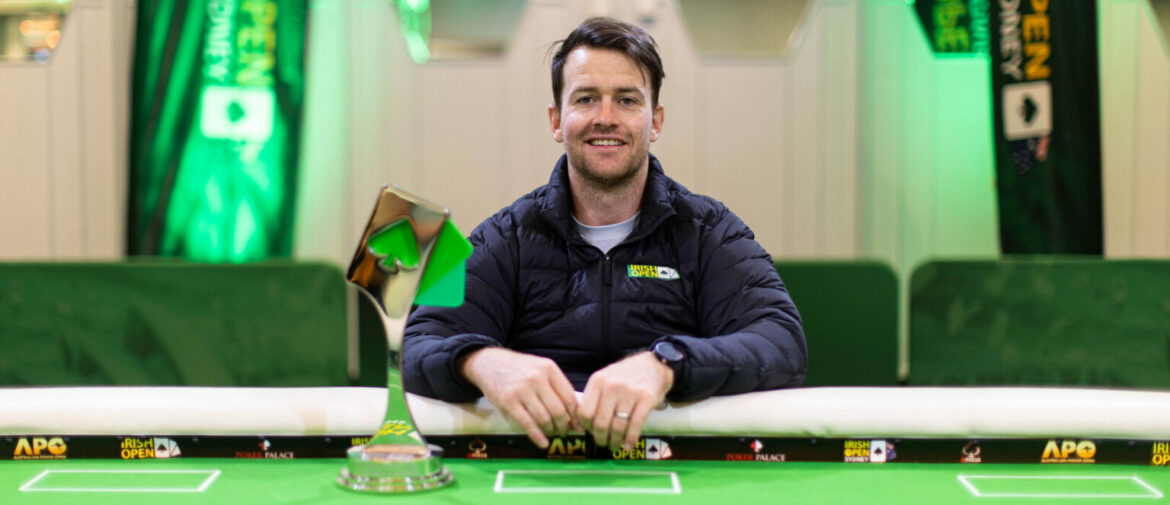 Jarrod Thatcher Wins the Irish Open Sydney Main Event to Become the First Champion of an Irish Open Outside Ireland