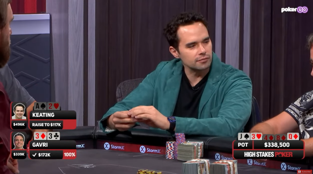 Keating annoyed after Gavri called