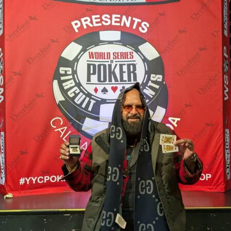 Manish “Bubs” Ralh Wins WSOPC Calgary Main Event For $312,624