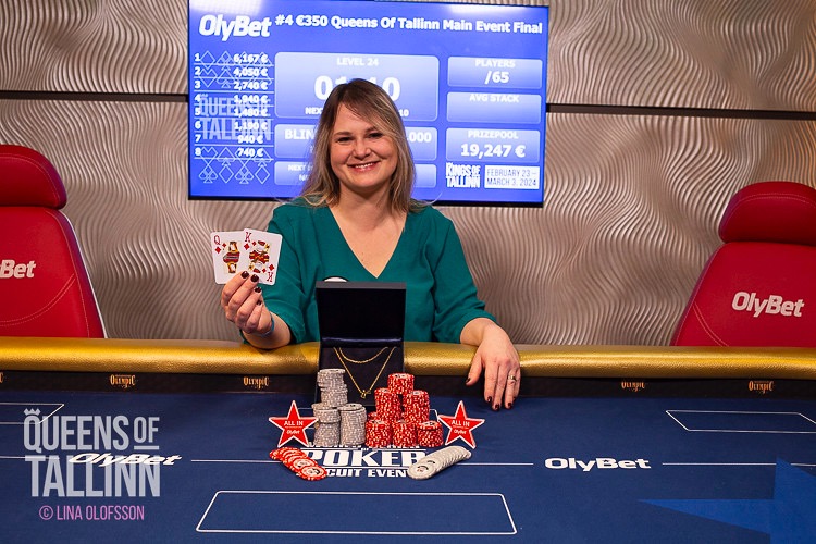 2023 Queens of Tallinn champion Marta Porter