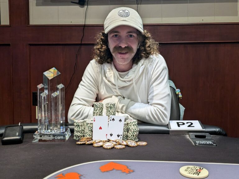 Michael "Berny" Bernstein won the Main Event at PPT #4 2024 for his biggest lifetime score