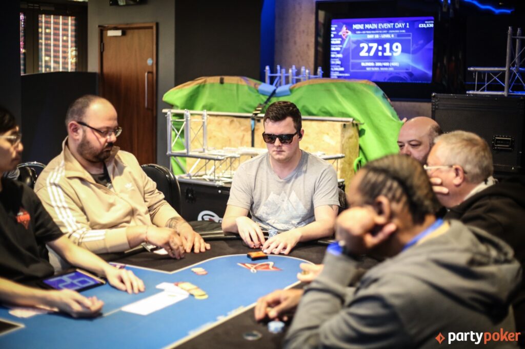 2025 PartyPoker Tour UK London £150 Mini Main Event Day 1b