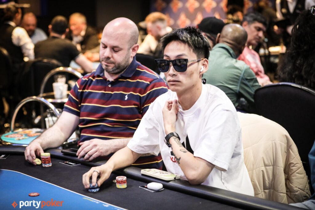 2025 PartyPoker Tour UK London £150 Mini Main Event Day 1b