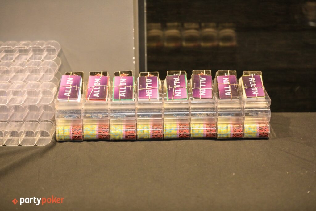 2025 PartyPoker Tour UK London £150 Mini Main Event Day 1b