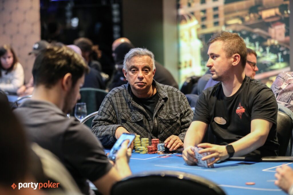 2025 PartyPoker Tour UK London £150 Mini Main Event Day 1b