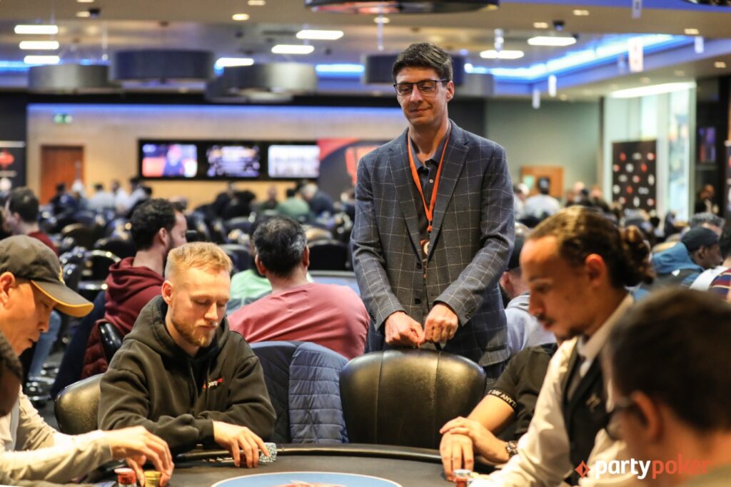 2025 PartyPoker Tour UK London £150 Mini Main Event Day 1b