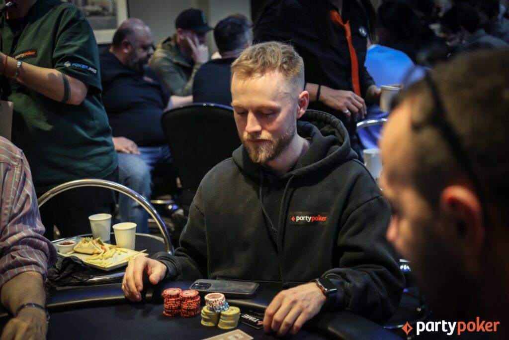 2025 PartyPoker Tour UK London £150 Mini Main Event Day 1b