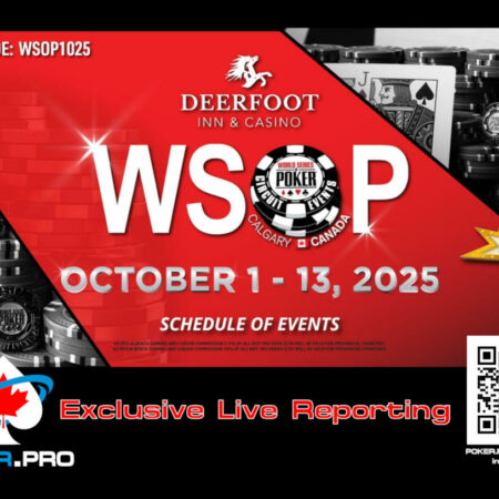Big 30 Stack Kicks Off WSOP-C Calgary Oct 2025