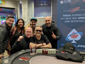 DJ Sharma, winner of E11, with Crew – Sharma Time in Event #11; Myers & Cairns Chop E12